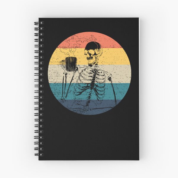 Item preview, Skeleton Coffee Retro Halloween Costume Skeleton Coffee Gear designed and sold by DynamicDesign.