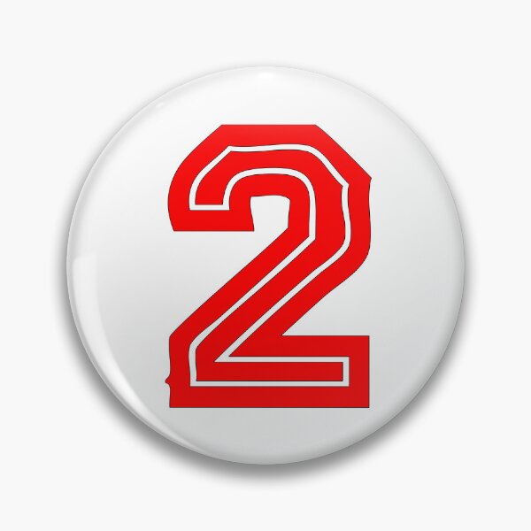Item preview, Two Red Number Two designed and sold by Aurorapod.