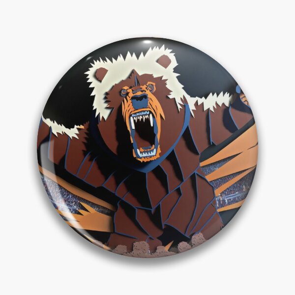 Item preview, ANGRY BEAR Midjourney AI Artwork designed and sold by davidjulie.