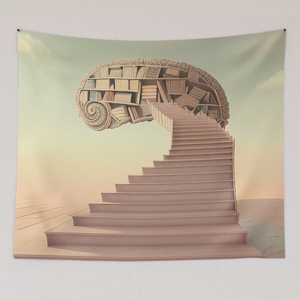 Item preview, Staircase to the brains designed and sold by RK - Shop.