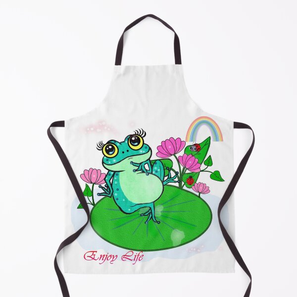 Item preview, Happy Frog - Enjoy life designed and sold by Shirley cute art .