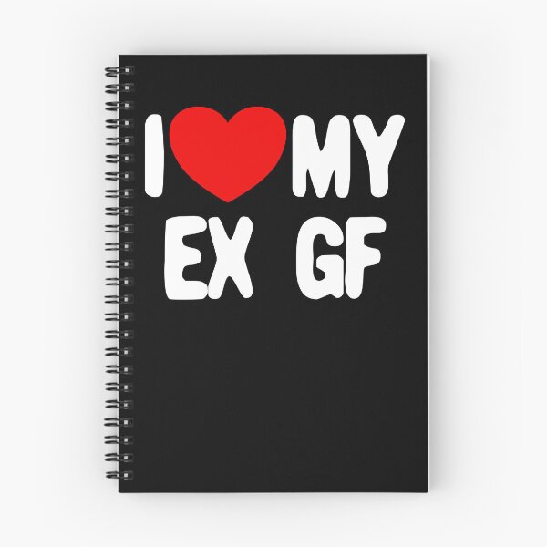 Item preview, I Love My Ex GF Funny Men's I Love My Ex Girlfriend Gear designed and sold by DynamicDesign.
