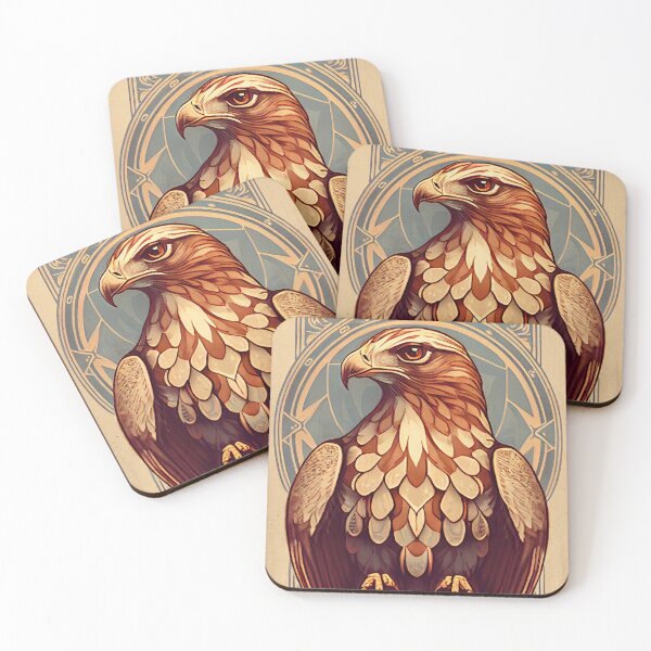 Item preview, Hawk Spirit Animal 1 designed and sold by MadeByHaresShop.