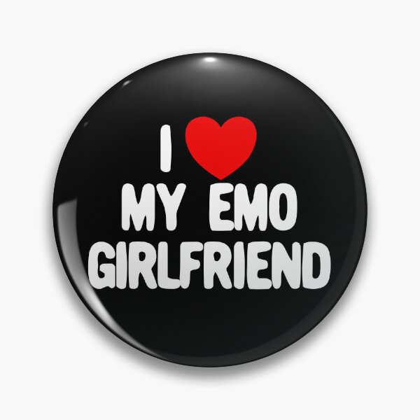 Artikelvorschau, I Love My Emo Girlfriend Red Heart I Love My Emo Girlfriend Gear entworfen und verkauft von DynamicDesign.