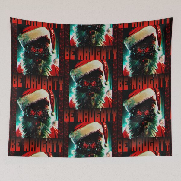 Item preview, Cyberpunk Santa - Evil Santa - For Creepmas and Gothmas designed and sold by RabbitLair.