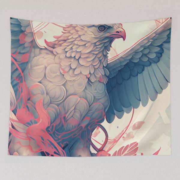 Item preview, Hawk Spirit Animal 3 designed and sold by MadeByHaresShop.
