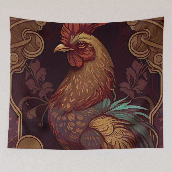 Aperçu de l'œuvre Chicken Spirit Animal 2 créée et vendue par MadeByHaresShop.