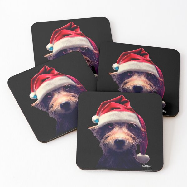 Item preview,  Grumpy Christmas Dog  designed and sold by extraordinar-ia.