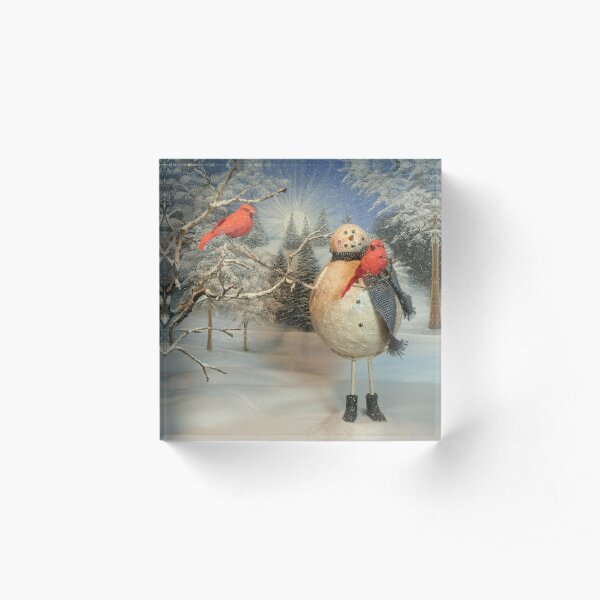 Chilling With Friends Acrylic Block