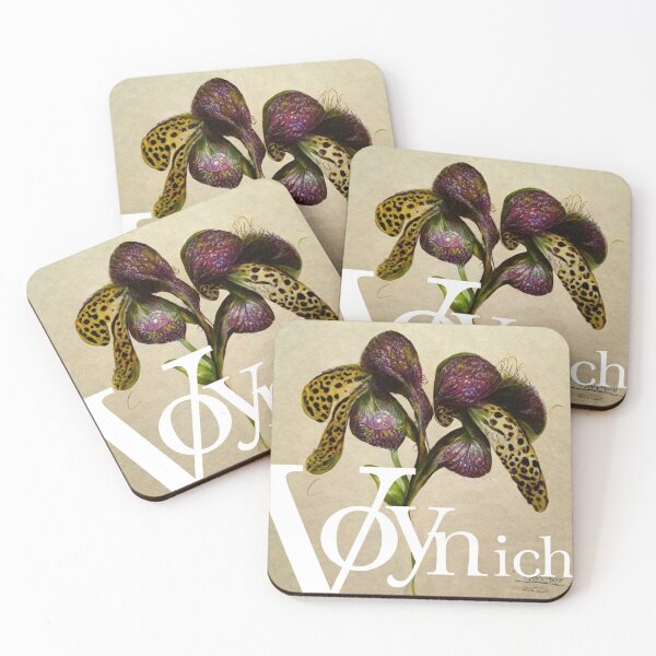 Item preview, Voynich Manuscript Series - Carnivorous Leopard Plant designed and sold by Mattsbotanics.