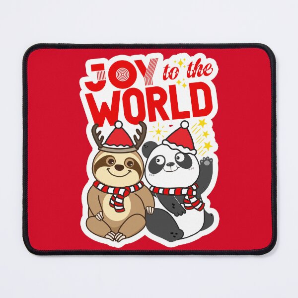 Item preview, Sloth Panda - Joy to the World designed and sold by plushism.