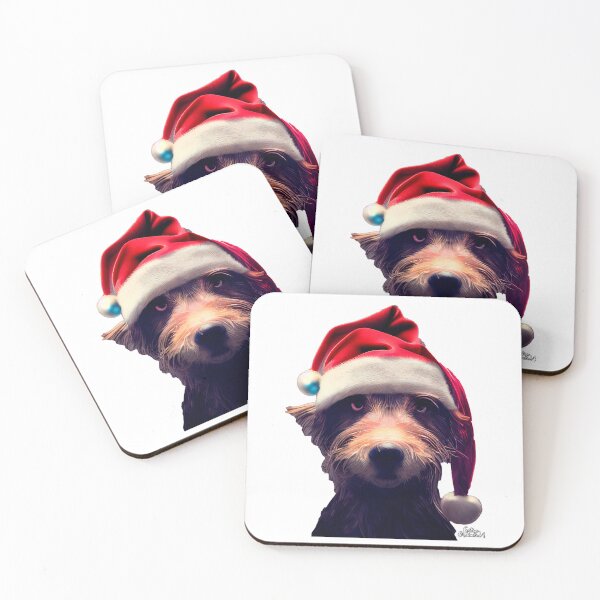 Item preview, Grumpy Christmas Dog  designed and sold by extraordinar-ia.