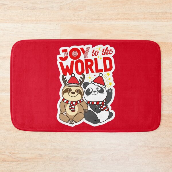 Item preview, Sloth Panda - Joy to the World designed and sold by plushism.