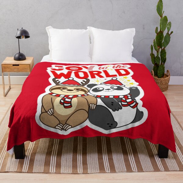 Item preview, Sloth Panda - Joy to the World designed and sold by plushism.