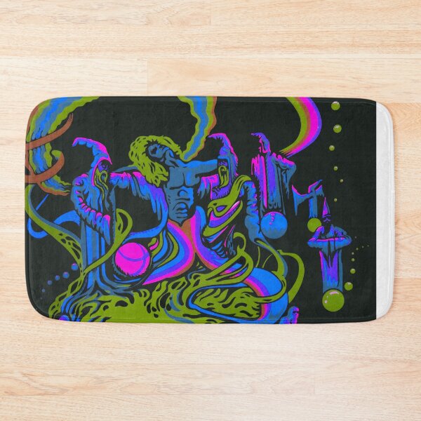 Item preview, 1970s Black Light Poster, Seventies, Rock Star, Psychedelic, Wizards, Groovy,  designed and sold by Nostrathomas66.