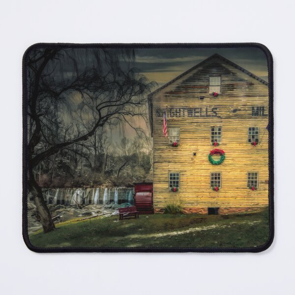 Item preview, Amherst County Virginia Mill at Christmas designed and sold by nbrandsberg.