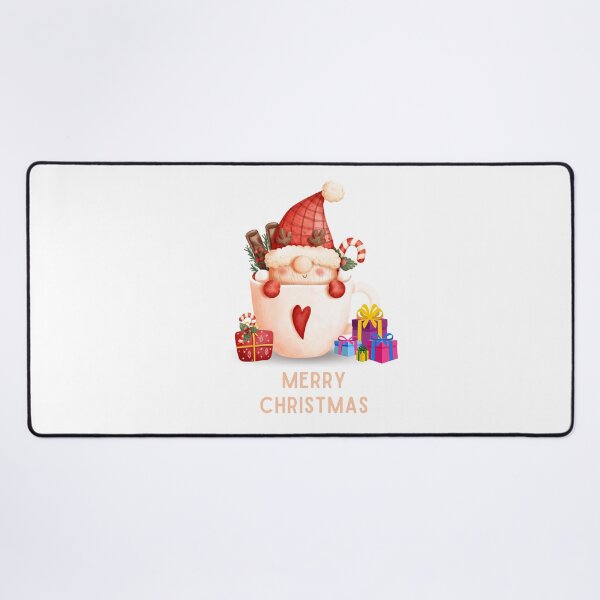 Item preview, KawaiiSanta Gnome Creative Merry Christmas designed and sold by Dewlangrial.
