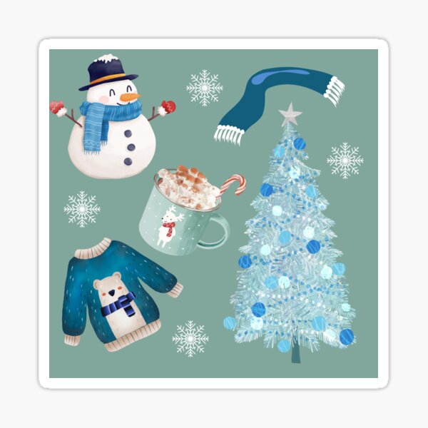 Snowflake & Snowmen Foil Stickers, Hobby Lobby