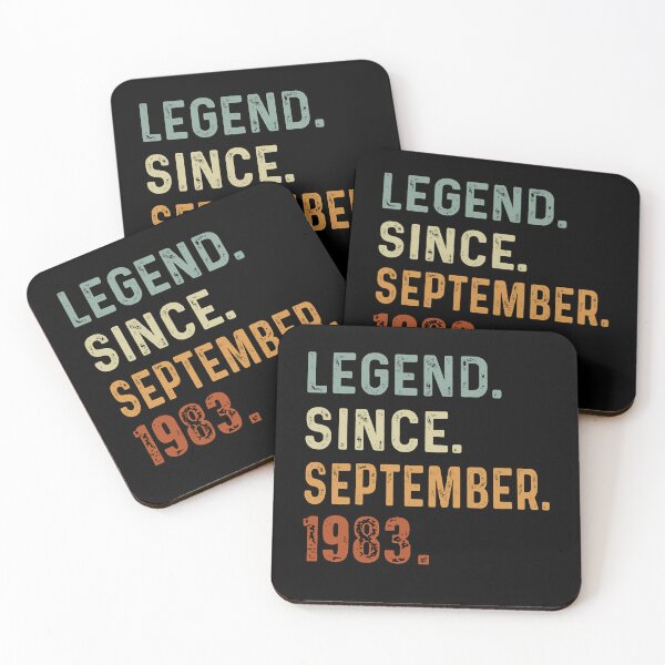 Item preview, Legend Since September 1983 40th Birthday Gift 40 Year Old Men designed and sold by zackup.