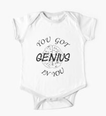 GENIUS IN YOU One Piece - Short Sleeve