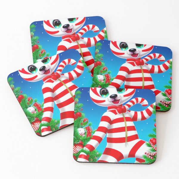 Item preview, Funny Christmas Candy Cane Bear designed and sold by LuliandFriends.