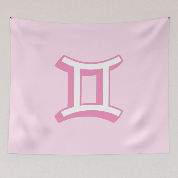 Item preview, Gemini Symbol Pink 3D designed and sold by OldDannyBrown.