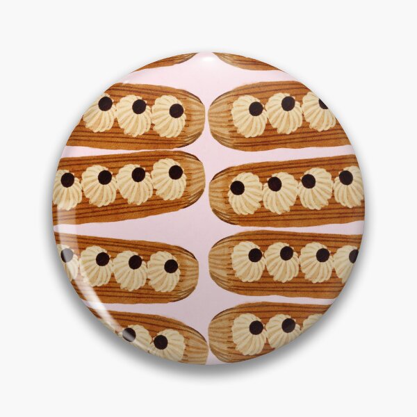 Item preview, Eclair pile art- Sweet tooth Christmas art  designed and sold by Noodle Nerd.