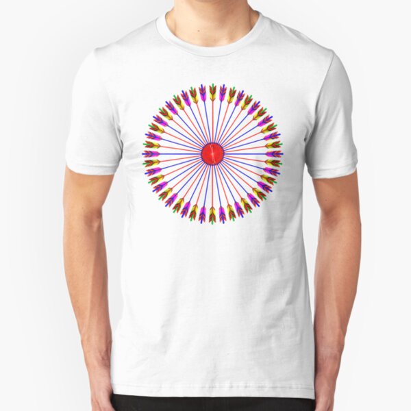 ARROWS DESIGN Slim Fit T-Shirt