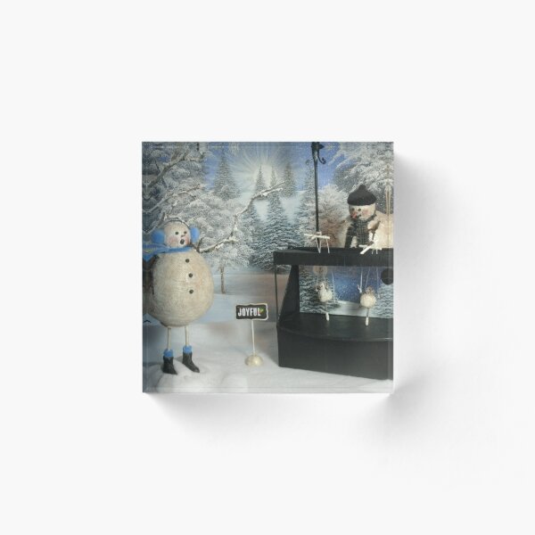 The Amazing Puppeteer Acrylic Block