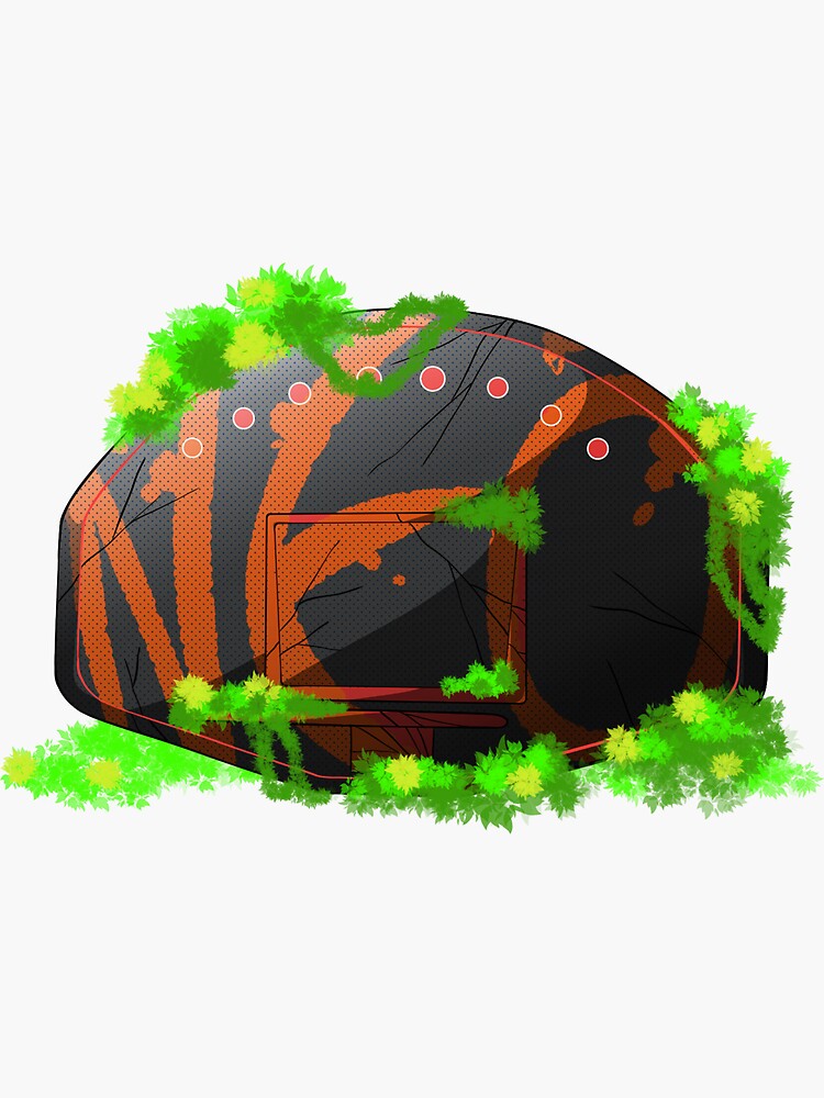 "Neo Abandoned Backboard Sticker" Sticker for Sale by NeoBallers