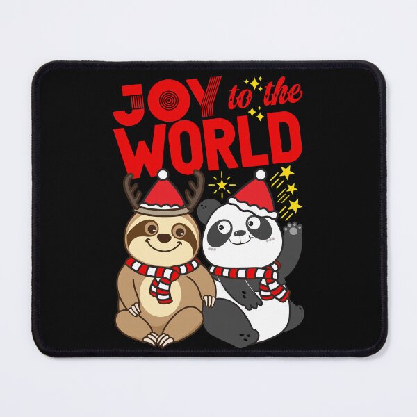 Item preview, Sloth Panda - Joy to the World designed and sold by plushism.