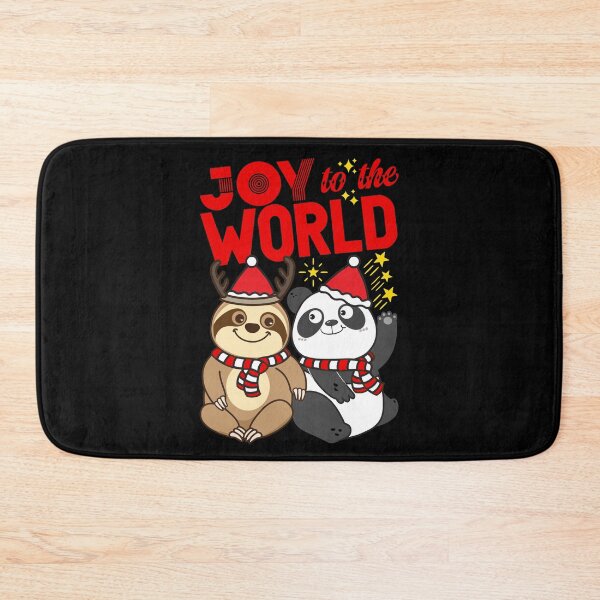 Item preview, Sloth Panda - Joy to the World designed and sold by plushism.