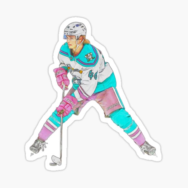 Anaheim Ducks: Trevor Zegras 2021 Poster - NHL Removable Adhesive Wall Decal Large