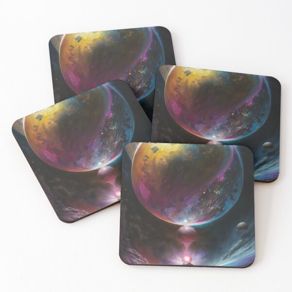 Item preview, colourful planets designed and sold by MrUtDesign.
