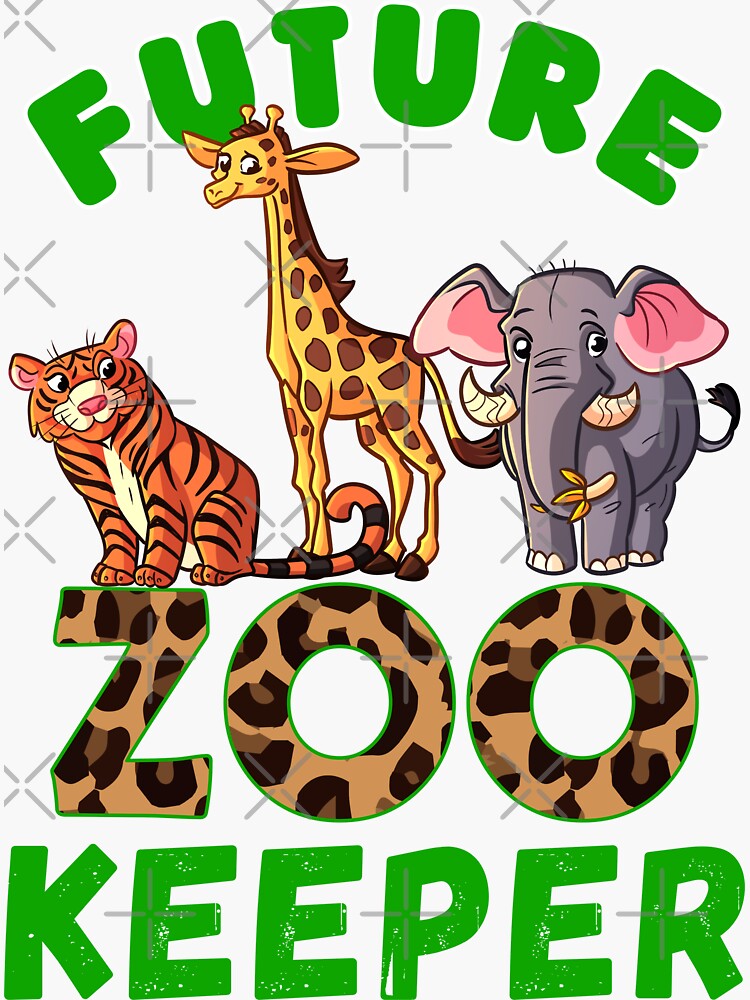 Happy Zoo Animal Retro Stationery Sticker Pack/2 Patterns/Handbook