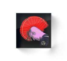 "Red Mohawk Punk" Throw Pillows by appfoto  Redbubble