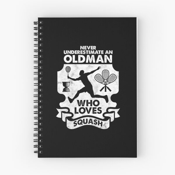 Item preview, never underestimate an oldman who loves squash designed and sold by Jeneferlaurane.