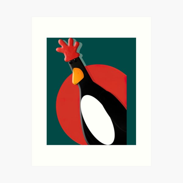 Feathers McGraw | 9x12 Art Print