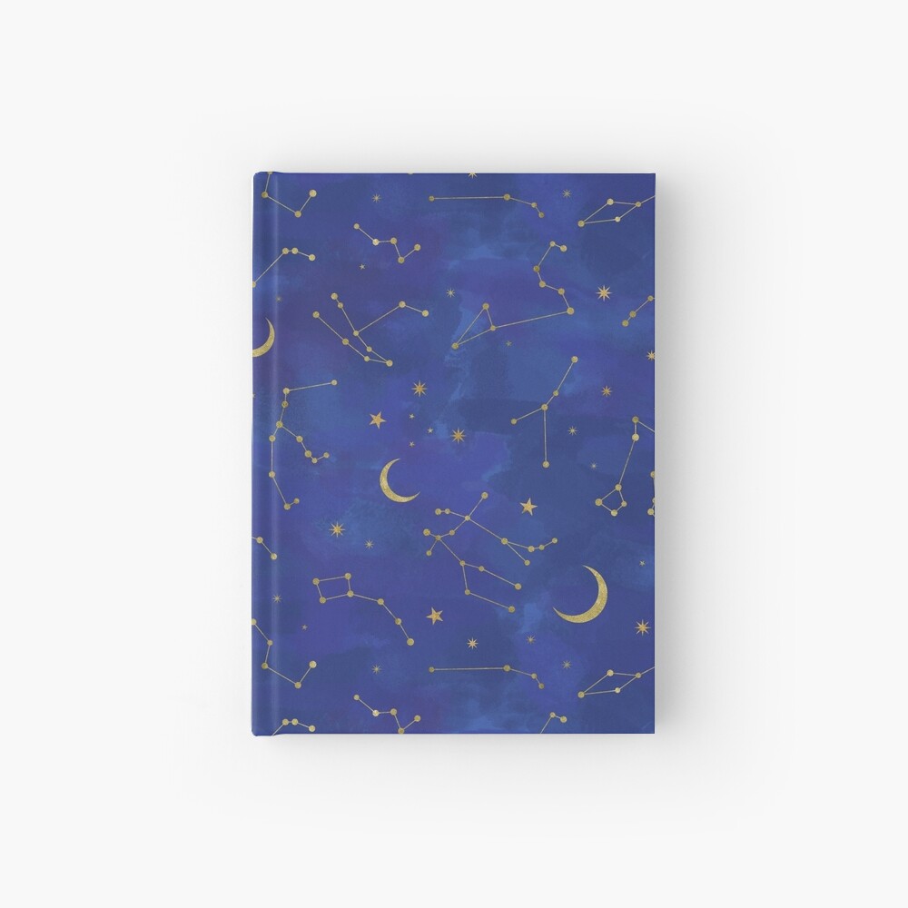 Gold Starlight Hardcover Journal