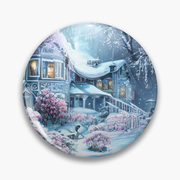 Item preview, Digital Art, Floral winter wonderland designed and sold by MinasStore.