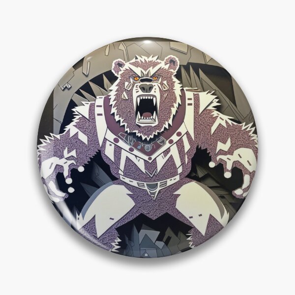 Artikelvorschau, HEAVY METAL BEAR Midjourney-KI-Kunstwerk entworfen und verkauft von davidjulie.