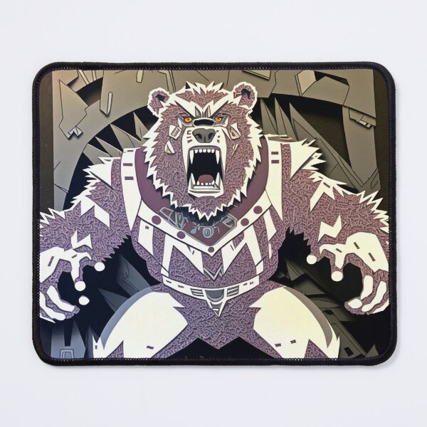 Artikelvorschau, HEAVY METAL BEAR Midjourney-KI-Kunstwerk entworfen und verkauft von davidjulie.