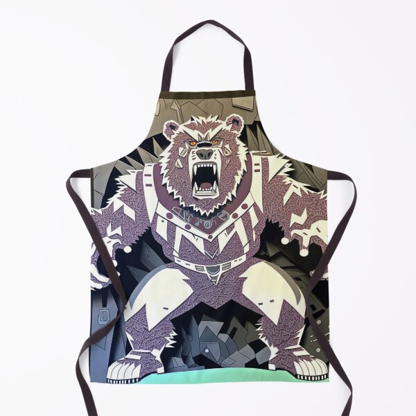 Artikelvorschau, HEAVY METAL BEAR Midjourney-KI-Kunstwerk entworfen und verkauft von davidjulie.
