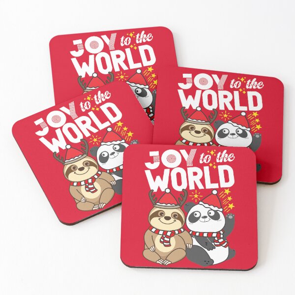 Item preview, Sloth Panda - Joy to the World designed and sold by plushism.