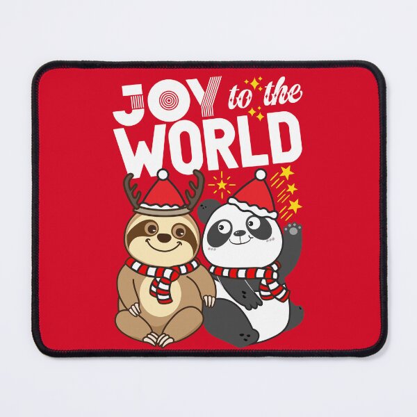 Item preview, Sloth Panda - Joy to the World designed and sold by plushism.