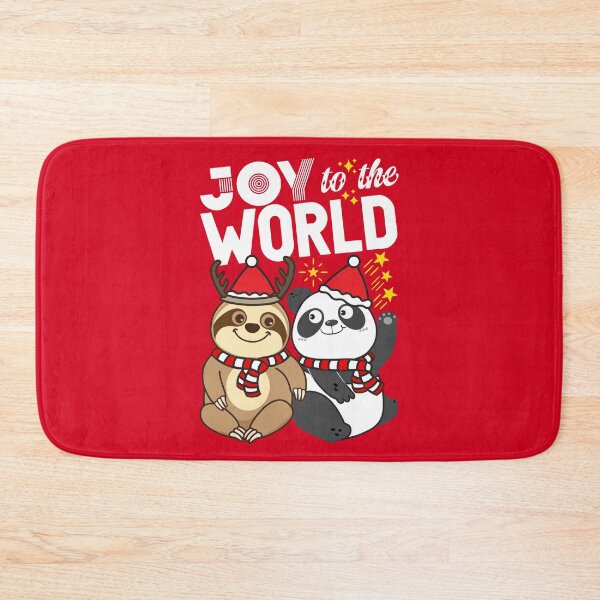 Item preview, Sloth Panda - Joy to the World designed and sold by plushism.