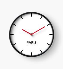 Paris, France Clock