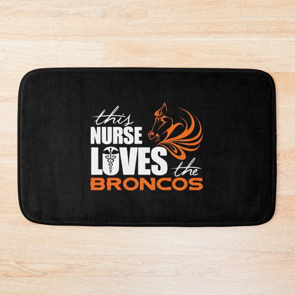 Item preview, nurse loves the broncos  designed and sold by Jeneferlaurane.
