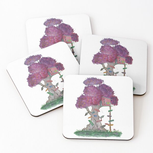 Item preview, Purple Treehouse designed and sold by DimKad.
