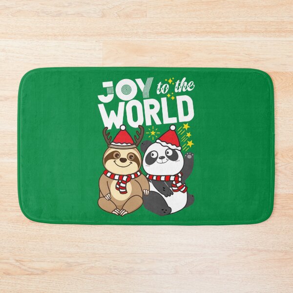 Item preview, Sloth Panda - Joy to the World designed and sold by plushism.